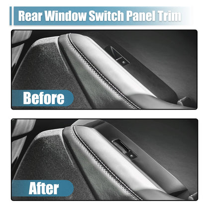 Glass Lift Panel Decorative Stickers for Ford Mustang (2015-2023)