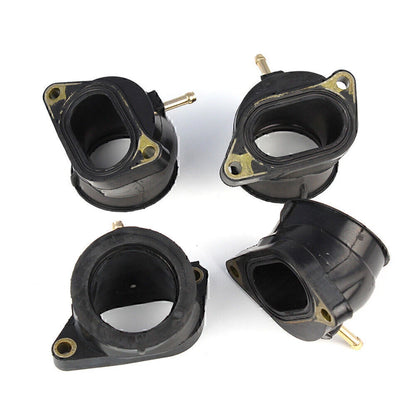 4PCS Carburetor Intake Manifold Boots for Yamaha FZS1000 FZ-1 (2001-2005)