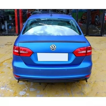 Rear Bumper Diffuser for VW Jetta MK6 R Gloss Black (2010-2014)
