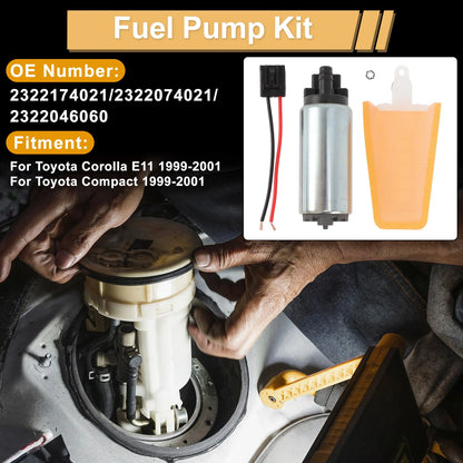 Fuel Pump Set for Toyota Corolla (1999-2001) Electric Metal Pumps
