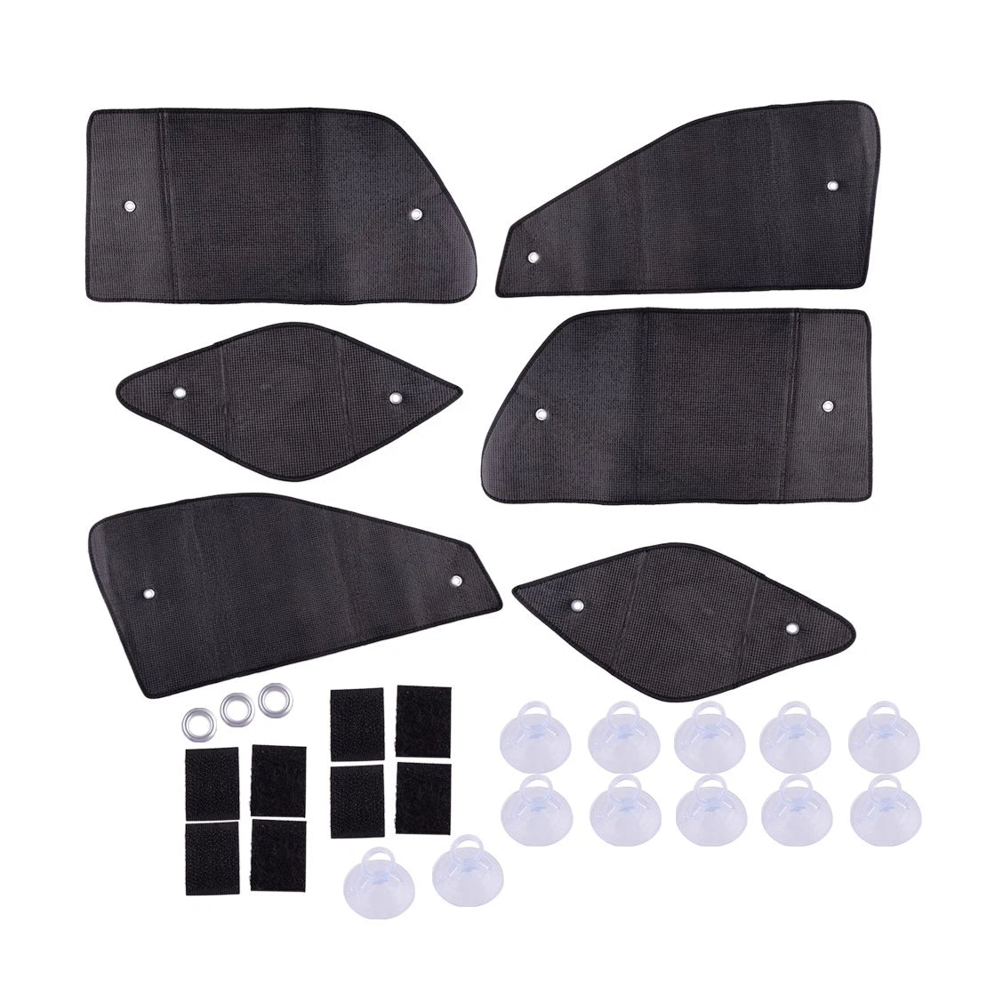 Side Window Sun Shade Cover for Ford Explorer 2011-2019 Black Privacy