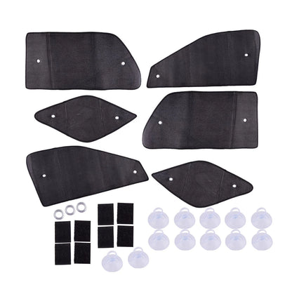 Side Window Sun Shade Cover for Ford Explorer 2011-2019 Black Privacy