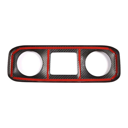 100% Carbon Fiber Console AC Vent Cover Trim For G63 AMG G500 W464 2019-2022