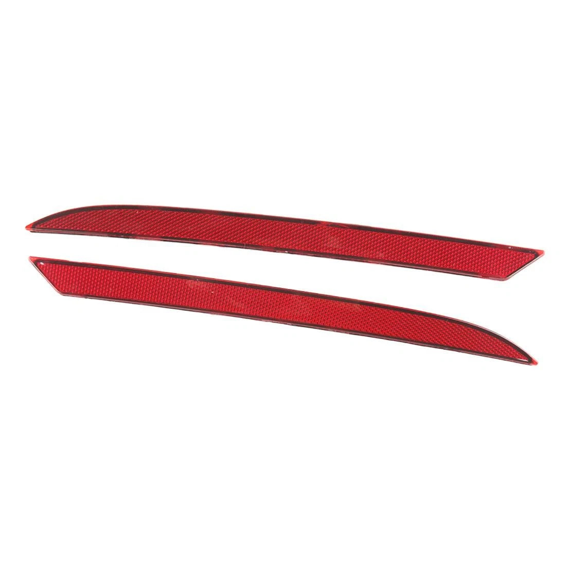 Rear Bumper Lamp Reflectors Red for Ford Mustang (2018-2020)