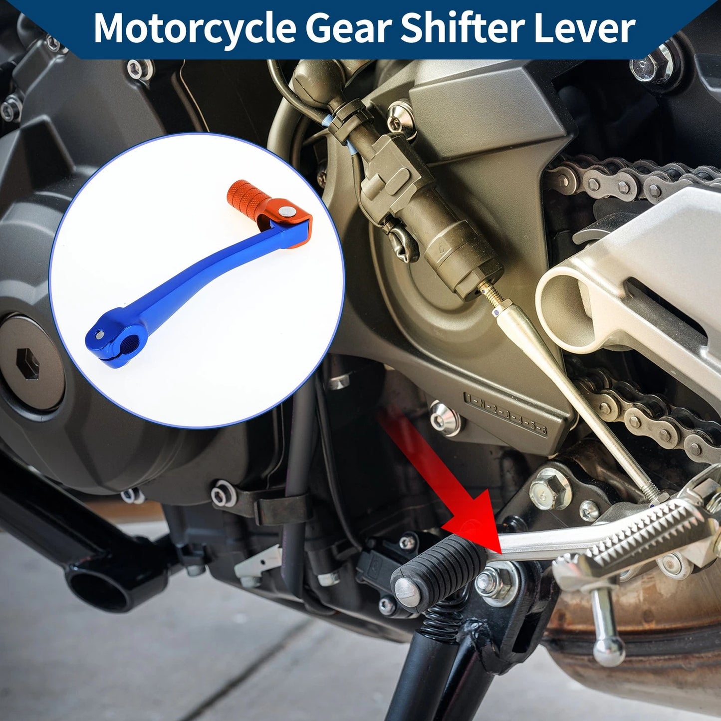 Shifter Lever for Bosuer 125