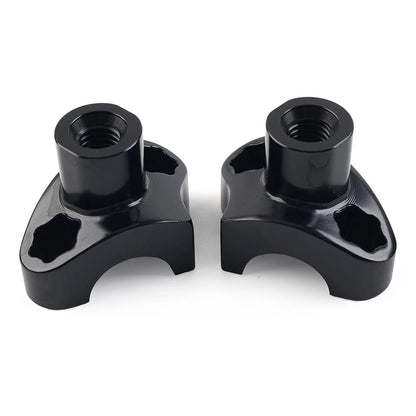 7" Tall Handlebar Risers for Harley Softail Dyna Street Bob Sportster