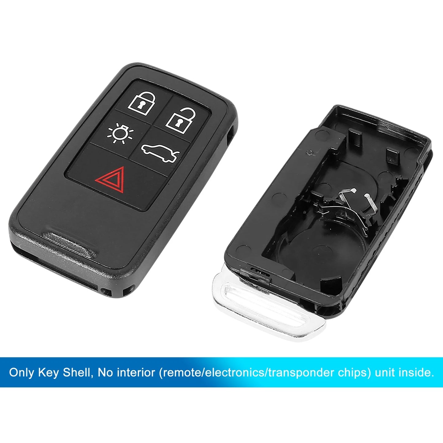 Remote Key Fob Shell Case for Volvo XC60 (2010-2013)