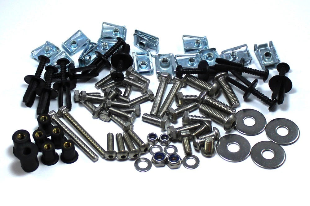 Elise VX220 Pack 113 pc Clamshell Bolts Well Nuts Spire Clip for Elise VX220