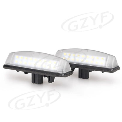 White SMD LED License Plate Lights for Lexus IS200, Toyota Camry (2001-2005)