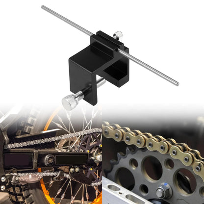 Chain Alignment Tool / Motorcycle / Black for Honda Harley Kawasaki