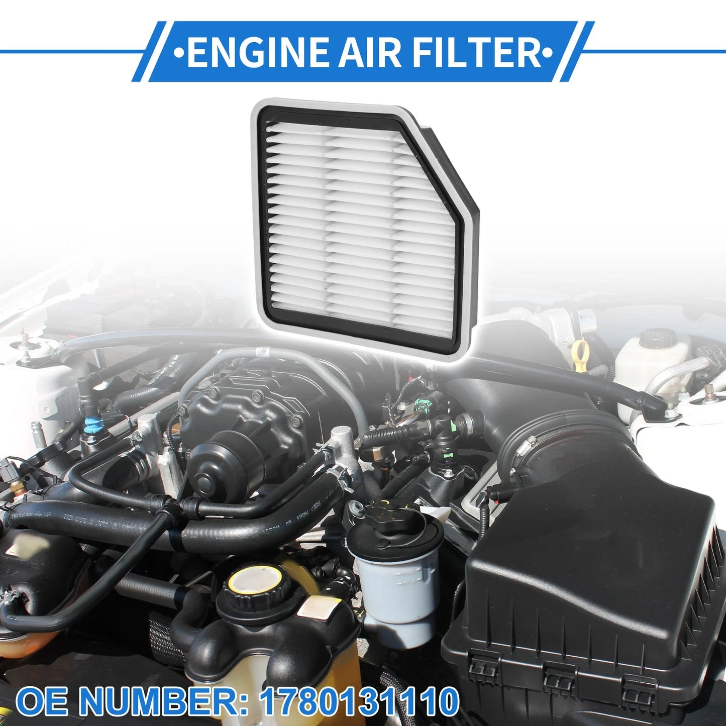 Engine Air Filter for Lexus IS250 (2006-2013) 1 Pcs