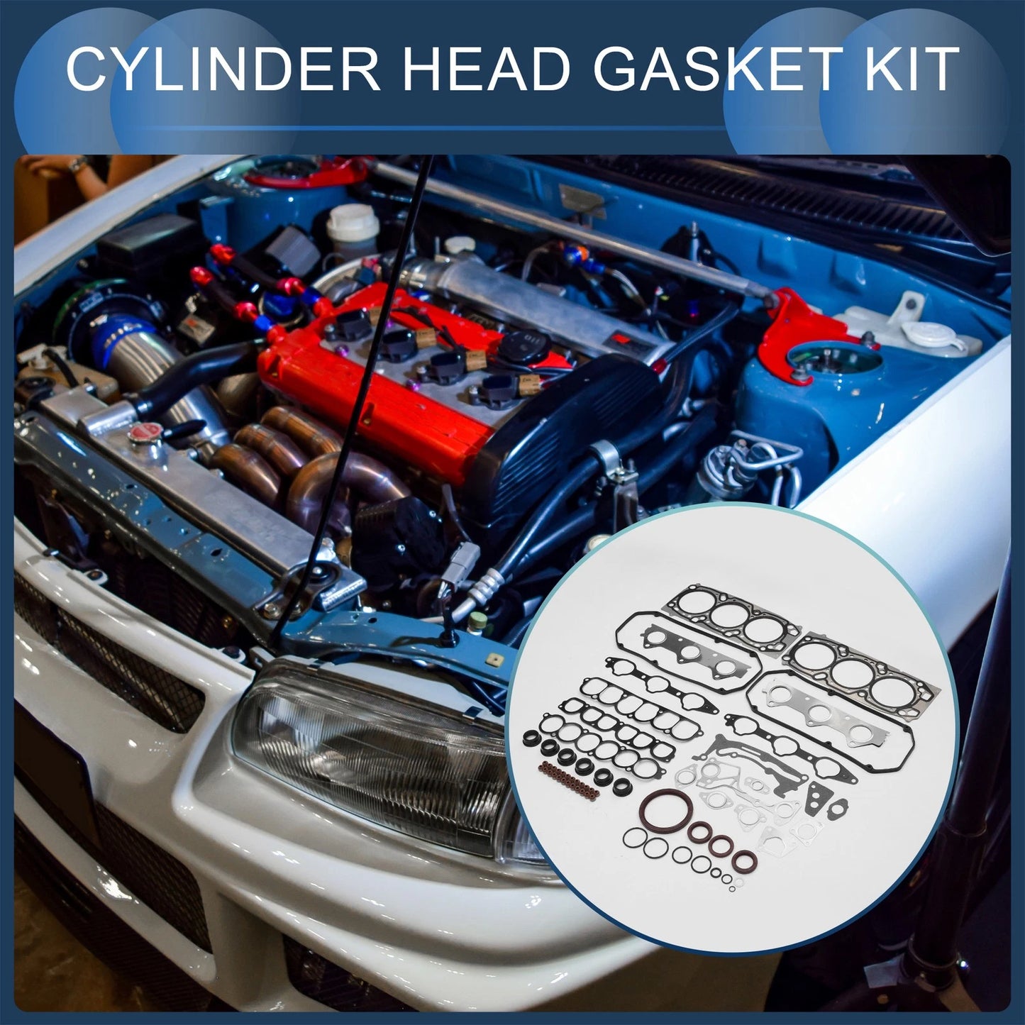 Cylinder Head Gasket Kit for Mitsubishi 6G75 (V77W) (2005-2006)