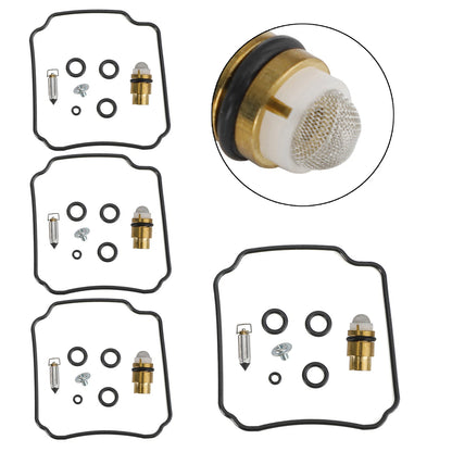 4X Carburetor Repair Kit for Yamaha FZR400 (1WG) R/RR (1988-1990)