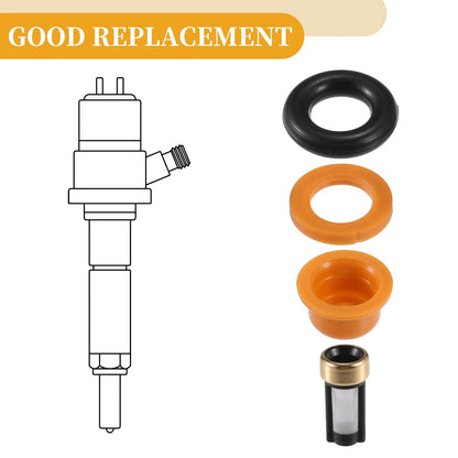 8 x Fuel Injector O-Ring Seals for Ford Ranger (2001)