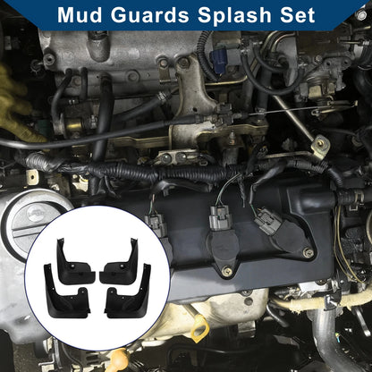 Mud Flaps Splash Guards 1 Set for BMW X4 M Sport F26 (2014-2018)