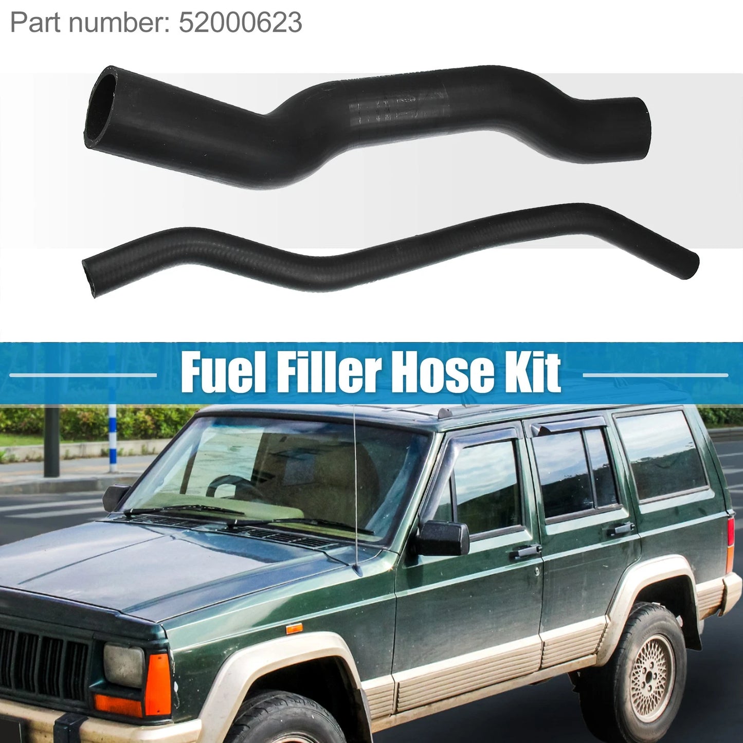 Fuel Fill & Vent Hose Kit for Jeep Cherokee XJ (1984-1996)