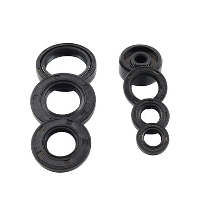 7 x Engine Oil Seal Kit for Yamaha DT200R, DT200WR (1988-1996)