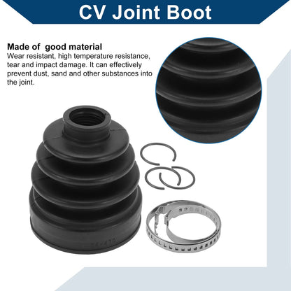 Inner CV Joint Boot Kit w/ Clamps for Jeep Compass (2008-2014)