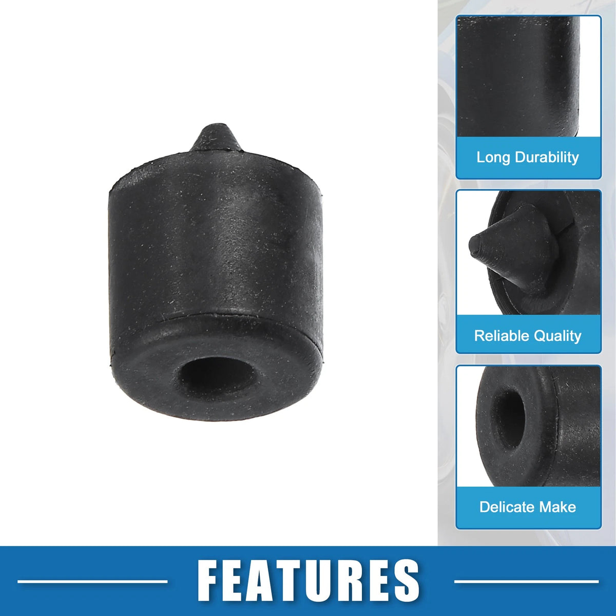 4 x Car Exterior Rubber Bumpers Stop Cushions for Ford Ranger