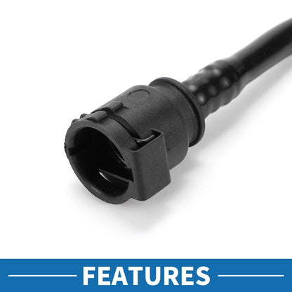 Radiator Hose for BMW 530e 2018-2022 Plastic Black 1 Pc