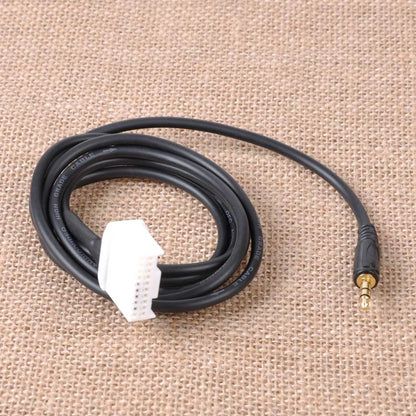 35mm AUX Audio Radio Input Adapter Cable for Toyota Camry RAV4 Corolla (2007-2023)