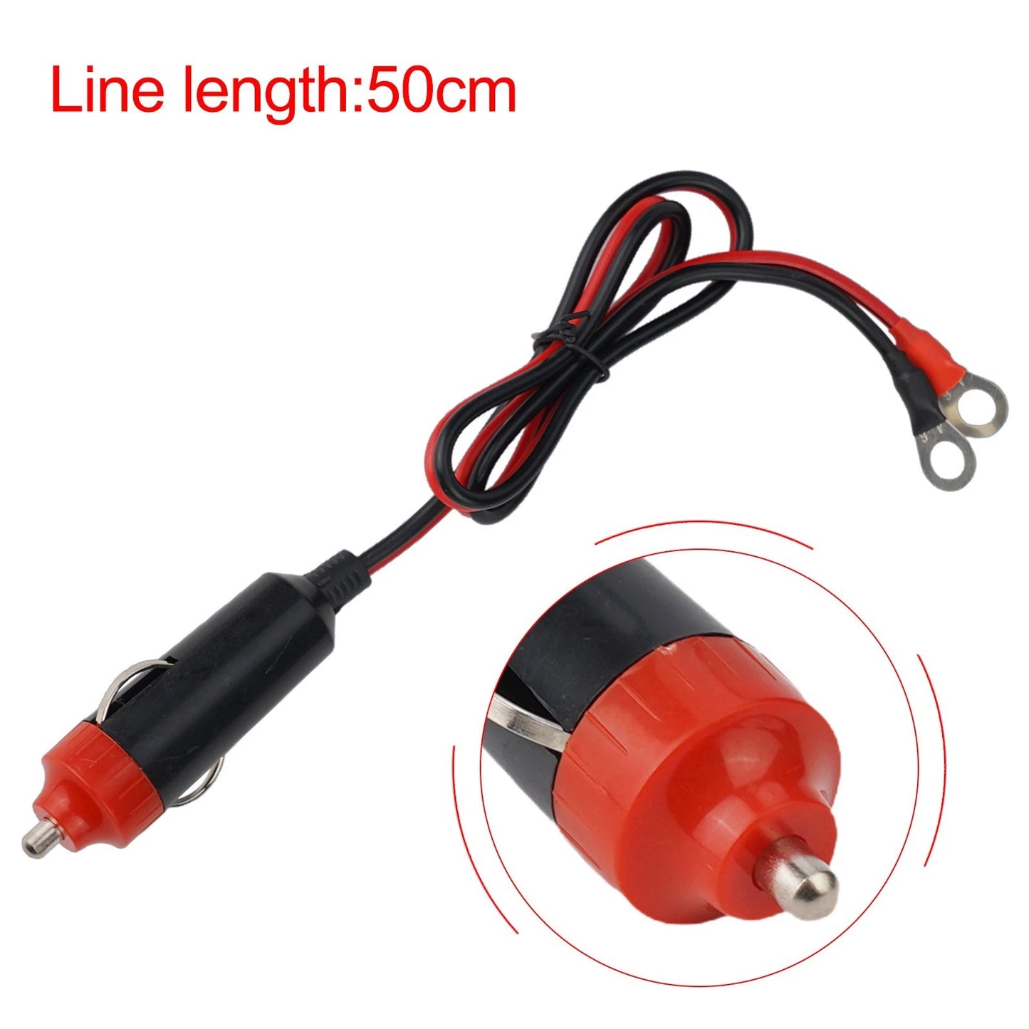 12V Cigarette Lighter Adapter LED Indicator Energy Saving for Car