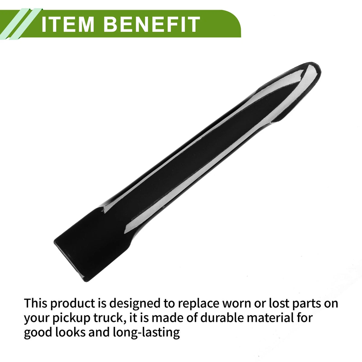Rear Trunk Tailgate Handle Cover for BMW Mini Cooper F54 Clubman Black (2014-)