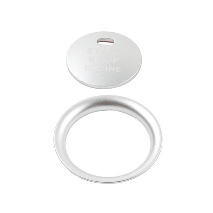 Silver Engine Start Push Button Cover Ring Trim for Mazda 3 6 CX-5 (2003-2023)