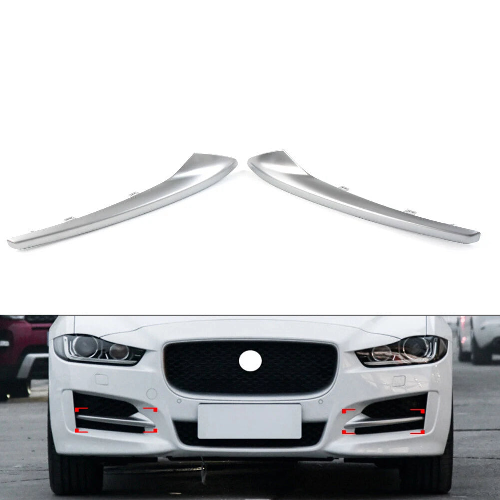 Front Bumper Chrome Trim Molding for Jaguar XE R-Sport (2015-2019)