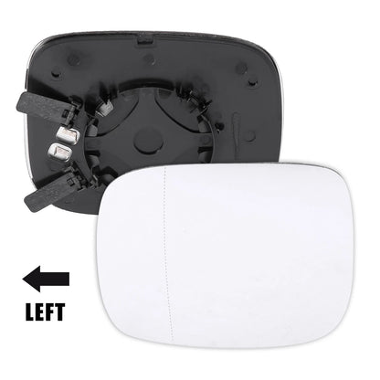 Heated Mirror Glass Replacement w/ Backing Plate for Volvo XC70 (2008-2016)