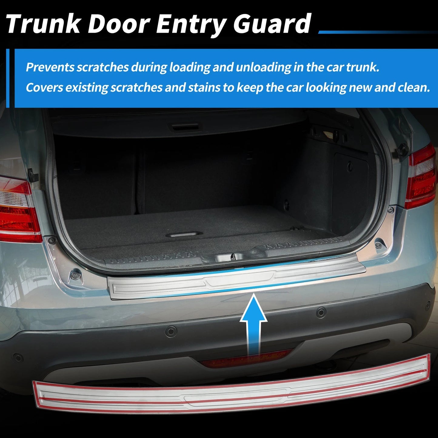 Rear Bumper Guard Protector for Toyota Highlander (2015-2019)