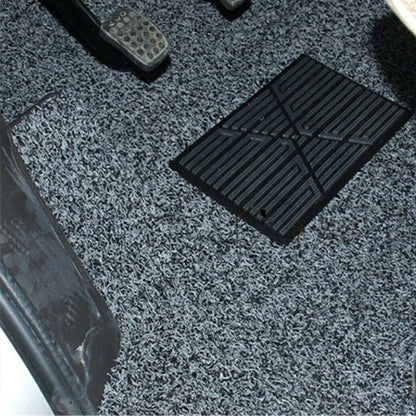 Floor Pad Heel Foot Mat Pedal Patch Cover Black PVC Waterproof for Car