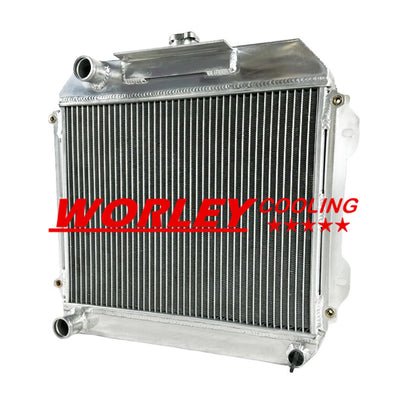 Aluminum Radiator for Toyota Corolla TE21 TE27 TE28 1.6L I4 MT (1971-1974)