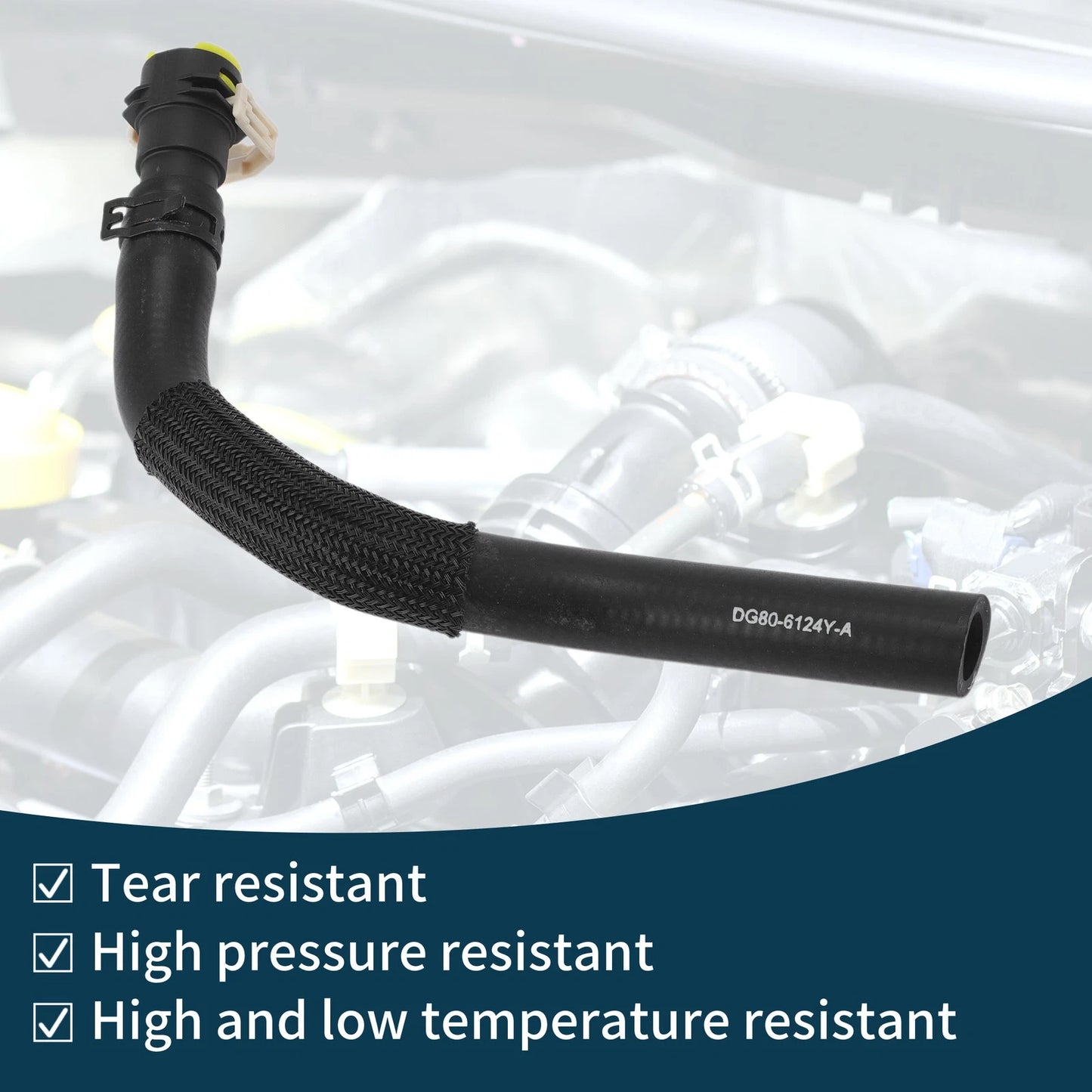Radiator Hose No.DG806124YA for Ford Fiesta (2009-2011)