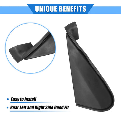 2 x Left Right Mirror Corner Triangle Fender Cover for Toyota Land Cruiser