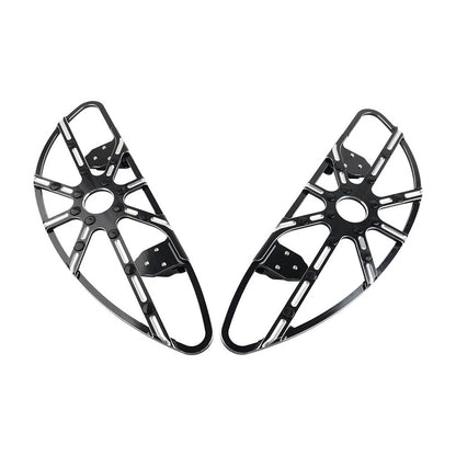 Rider Driver Front Floorboard Footboards for Harley Touring Softail