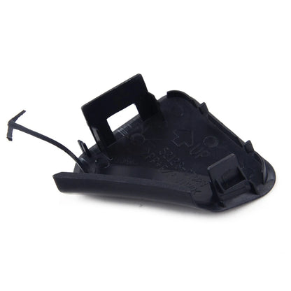 Black L+R Bumper Tow Hook Cover Caps for Toyota Highlander (2011-2013)