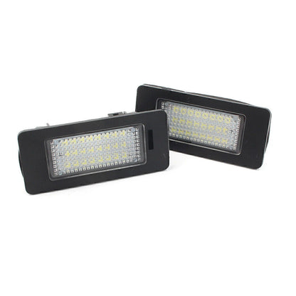 2 x 18 LED License Plate Lamps for Audi A4 Allroad (2010)