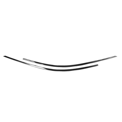 8 x Window Strip Moulding Seal for BMW 5 Series G30 (2018-2023) Chrome Black