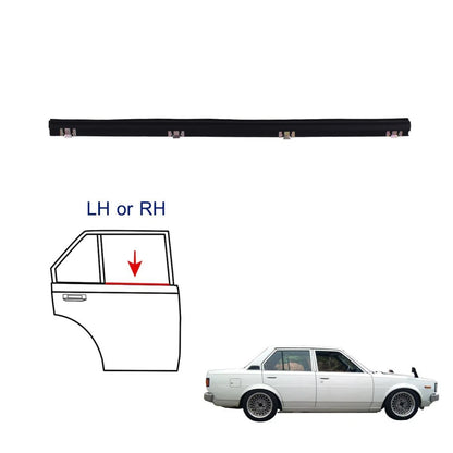 Weatherstrip Door Belt Out-In Set 8 Fits Toyota Corolla KE70 4D Sedan 1979-82
