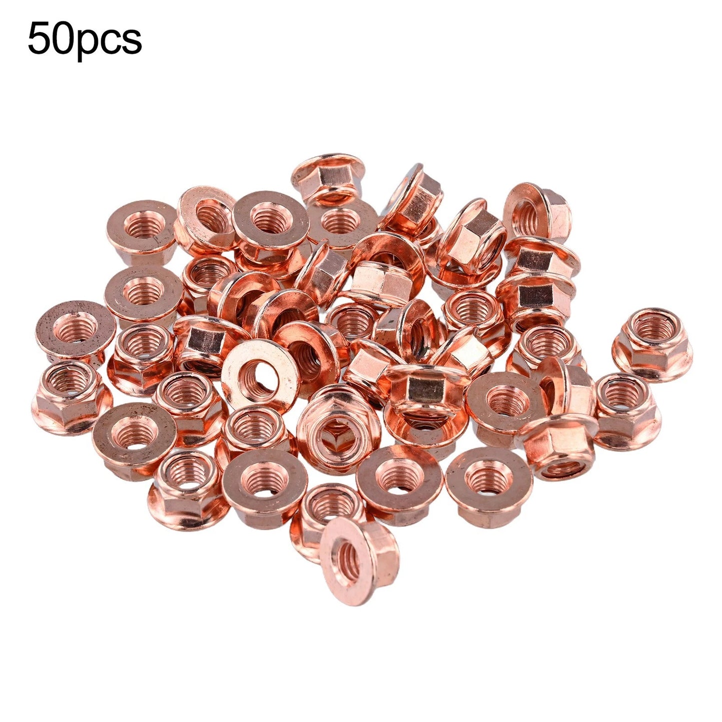 Lock Nuts M8x1 25 for Exhaust Manifolds 50 pcs