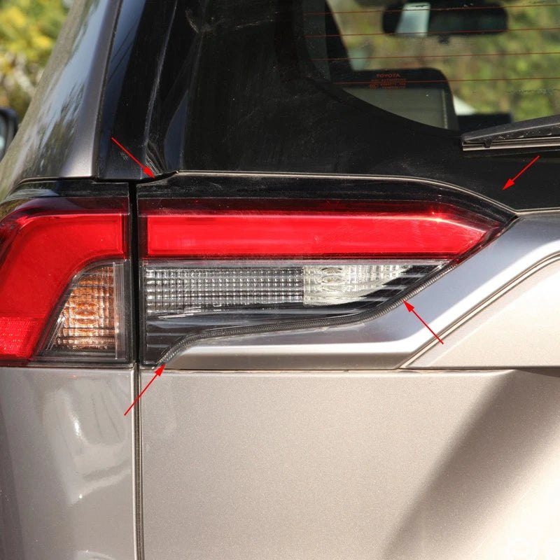2 x Rear Inner Side Tail Light Brake Lamps for Toyota RAV4 (2019-2021)