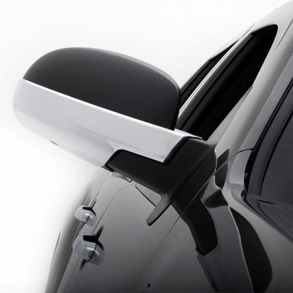 Chrome Mirror Covers for 2007-2013 Silverado Tahoe Suburban Sierra Yukon 2 x
