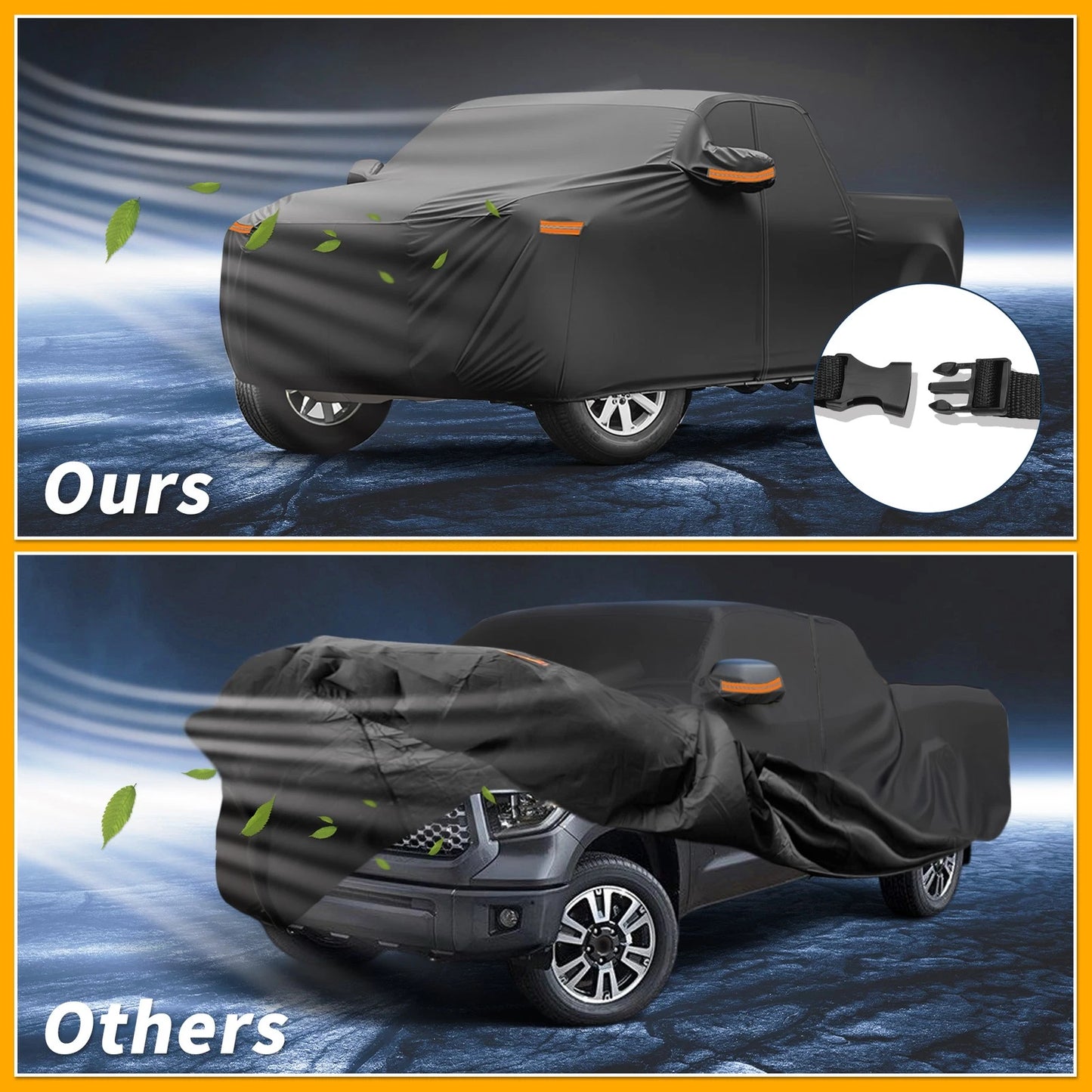 Waterproof All Weather Car Cover for Toyota Tundra