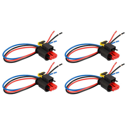 4x Ignition Coil Plug Wiring Harness for Fiat Stilo, Panda, Idea, Grande (2001-2010)