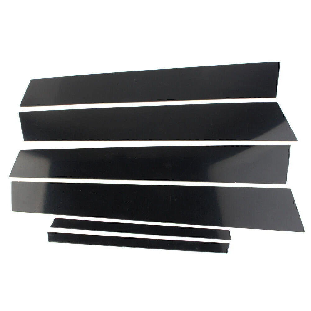 6 Pcs Door Trim Cover Kit Black for Honda Civic (2006-2011)