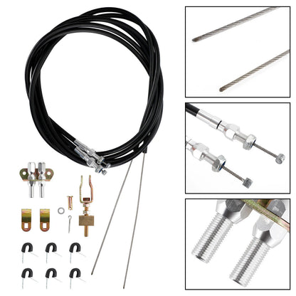 Rear Parking Brake E-Brake Cable for Wilwood (2010-2023)