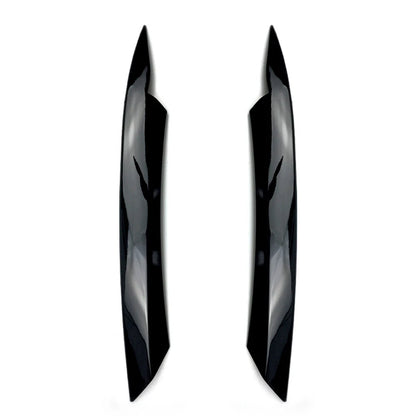 2 x Headlight Eyelid Covers for VW Passat B7 (2010-2015) Gloss Finish