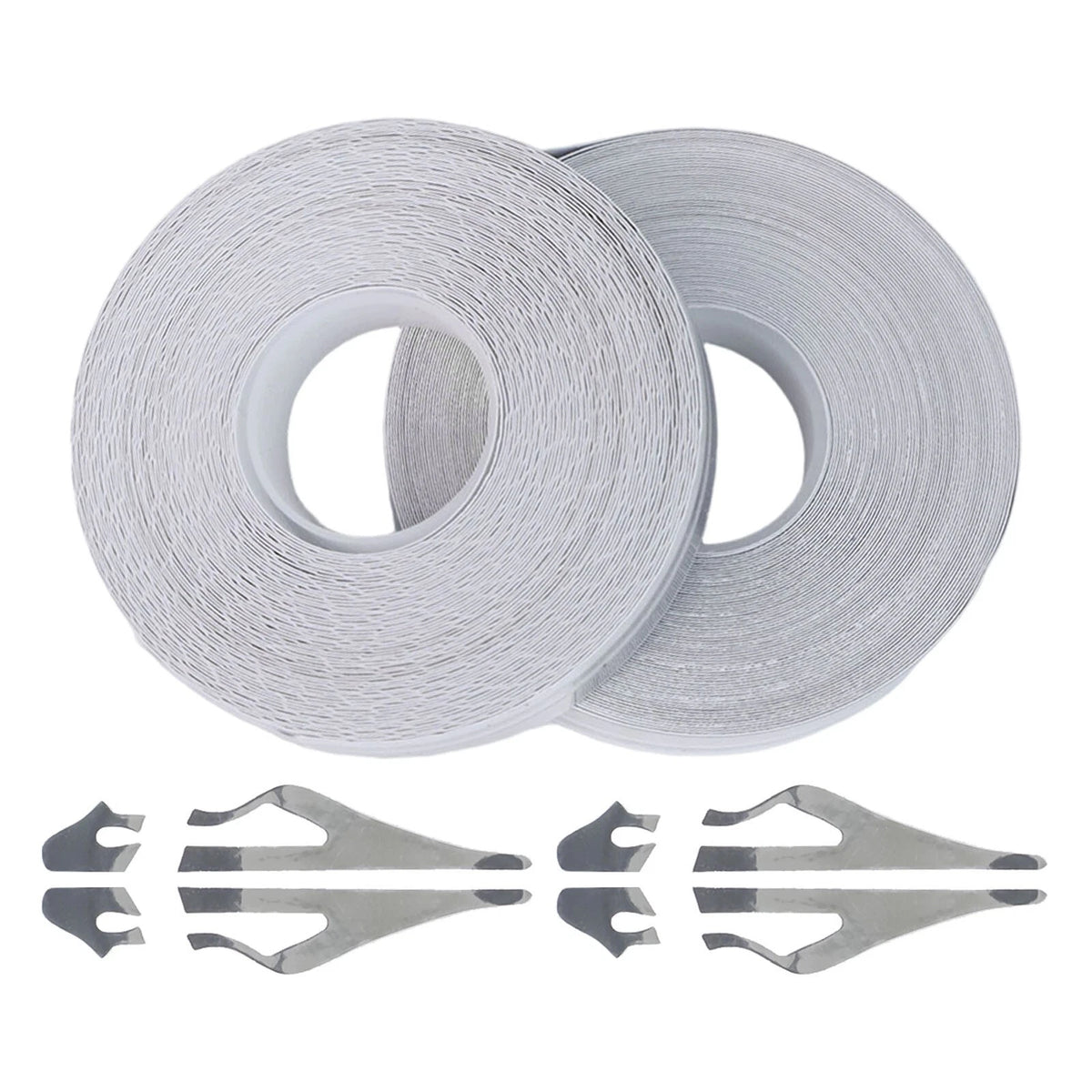 Stripe Stickers Silver Streamline Double Line Tape Decal Vinyl for Car