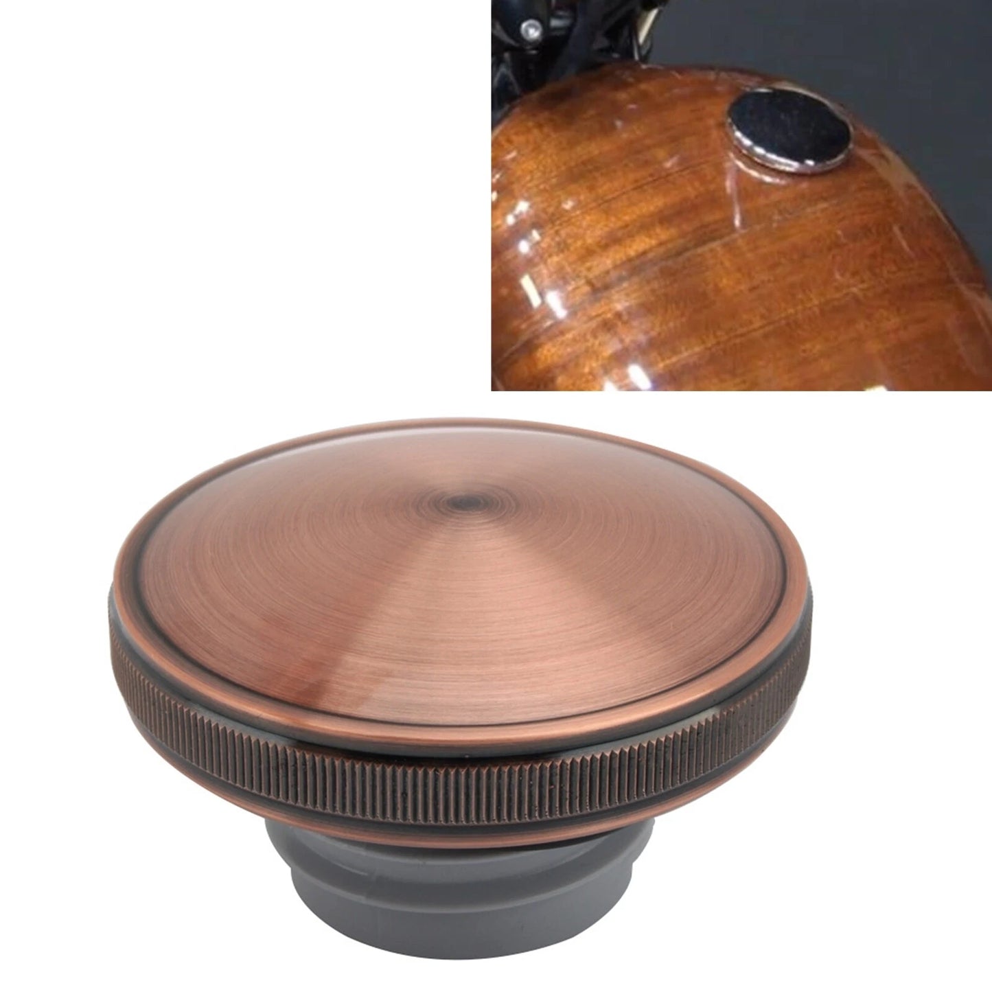 1x Gas Cap for Triumph Bonneville SE T100 T120 Thruxton (2001-2021) Copper